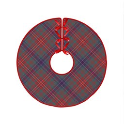 ScotsTee Shop Scottish Wilson Weathered Clan Crest Tartan Christmas Tree Skirt