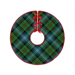 ScotsTee Shop Scottish Urquhart Ancient Clan Crest Tartan Christmas Tree Skirt