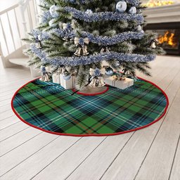 ScotsTee Shop Scottish Urquhart Ancient Clan Crest Tartan Christmas Tree Skirt