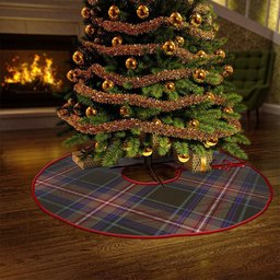 ScotsTee Shop Scottish Watt (Wate) Weathered Clan Crest Tartan Christmas Tree Skirt