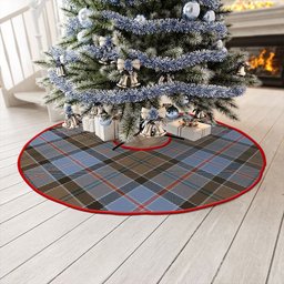 ScotsTee Shop Scottish Stirling Weathered Clan Crest Tartan Christmas Tree Skirt
