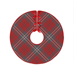 ScotsTee Shop Scottish Scott Weathered Clan Crest Tartan Christmas Tree Skirt