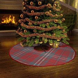ScotsTee Shop Scottish Scott Weathered Clan Crest Tartan Christmas Tree Skirt