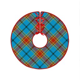 ScotsTee Shop Scottish Traill (Trayle) Weathered Clan Crest Tartan Christmas Tree Skirt