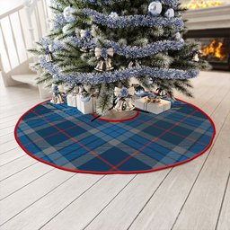 ScotsTee Shop Scottish Thorburn (Thurburn) Modern Clan Crest Tartan Christmas Tree Skirt