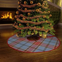 ScotsTee Shop Scottish Traill (Trayle) Ancient Clan Crest Tartan Christmas Tree Skirt