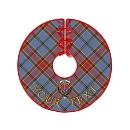ScotsTee Shop Scottish Traill (Trayle) Ancient Clan Crest Tartan Christmas Tree Skirt