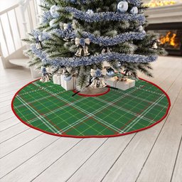 ScotsTee Shop Scottish Toshach Ancient Clan Crest Tartan Christmas Tree Skirt