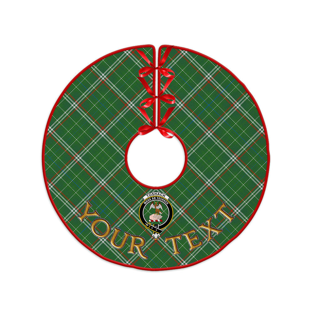 ScotsTee Shop Scottish Toshach Ancient Clan Crest Tartan Christmas Tree Skirt