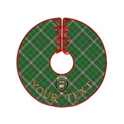 ScotsTee Shop Scottish Toshach Ancient Clan Crest Tartan Christmas Tree Skirt