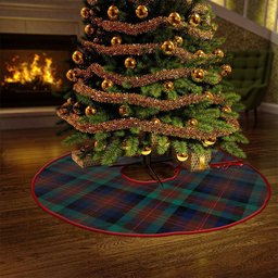 ScotsTee Shop Scottish Tennant Modern Clan Crest Tartan Christmas Tree Skirt