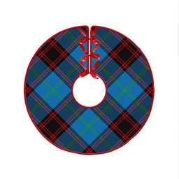 ScotsTee Shop Scottish Wedderburn Clan Crest Tartan Christmas Tree Skirt