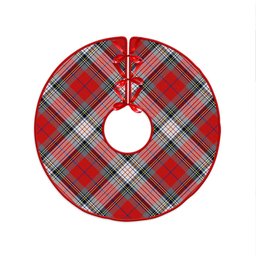 ScotsTee Shop Scottish Warden Modern Clan Crest Tartan Christmas Tree Skirt