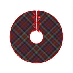 ScotsTee Shop Scottish Tennant Weathered Clan Crest Tartan Christmas Tree Skirt