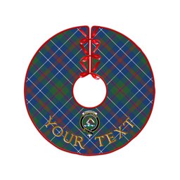 ScotsTee Shop Scottish MacHardy Modern Clan Crest Tartan Christmas Tree Skirt