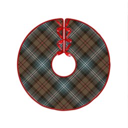 ScotsTee Shop Scottish Urquhart Weathered Clan Crest Tartan Christmas Tree Skirt