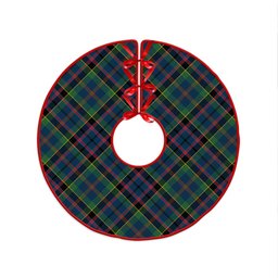 ScotsTee Shop Scottish Stinson (Stephenson Stevenson) Modern Clan Crest Tartan Christmas Tree Skirt