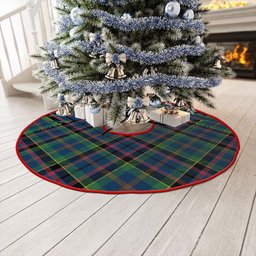 ScotsTee Shop Scottish Stinson (Stephenson Stevenson) Modern Clan Crest Tartan Christmas Tree Skirt