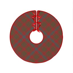 ScotsTee Shop Scottish Skene Weathered Clan Crest Tartan Christmas Tree Skirt