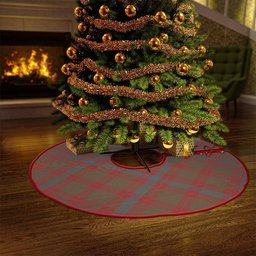 ScotsTee Shop Scottish Skene Weathered Clan Crest Tartan Christmas Tree Skirt