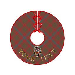 ScotsTee Shop Scottish Skene Weathered Clan Crest Tartan Christmas Tree Skirt