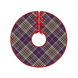 ScotsTee Shop Scottish Thompson Variant (Thomson Variant) Weathered Clan Crest Tartan Christmas Tree Skirt