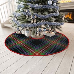 ScotsTee Shop Scottish Watt (Wate) Ancient Clan Crest Tartan Christmas Tree Skirt
