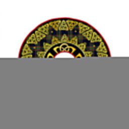 ScotsTee Shop Scottish MacLellan Modern Clan Crest Tartan Christmas Tree Skirt Golden Celtic Heritage