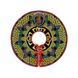 ScotsTee Shop Scottish Alexander Hunting Ancient Clan Crest Tartan Christmas Tree Skirt Golden Celtic Heritage