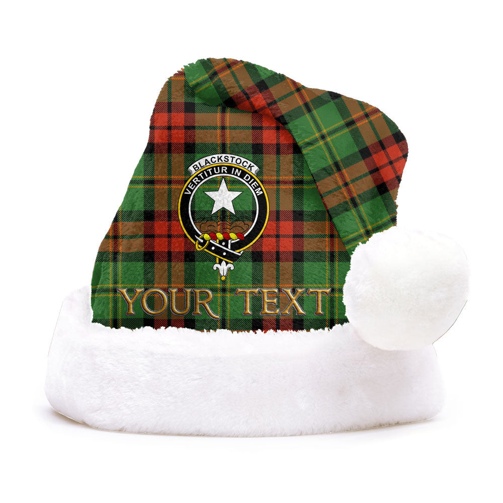 ScotsTee Shop Scottish Blackstock Hunting Ancient Clan Badge Tartan Plush Christmas Hat