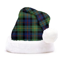 ScotsTee Shop Scottish Baillie Modern Clan Badge Tartan Plush Christmas Hat