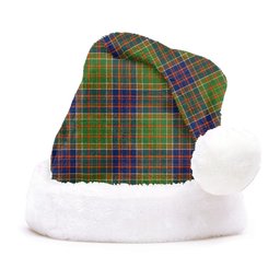 ScotsTee Shop Scottish Bowie Modern Clan Badge Tartan Plush Christmas Hat