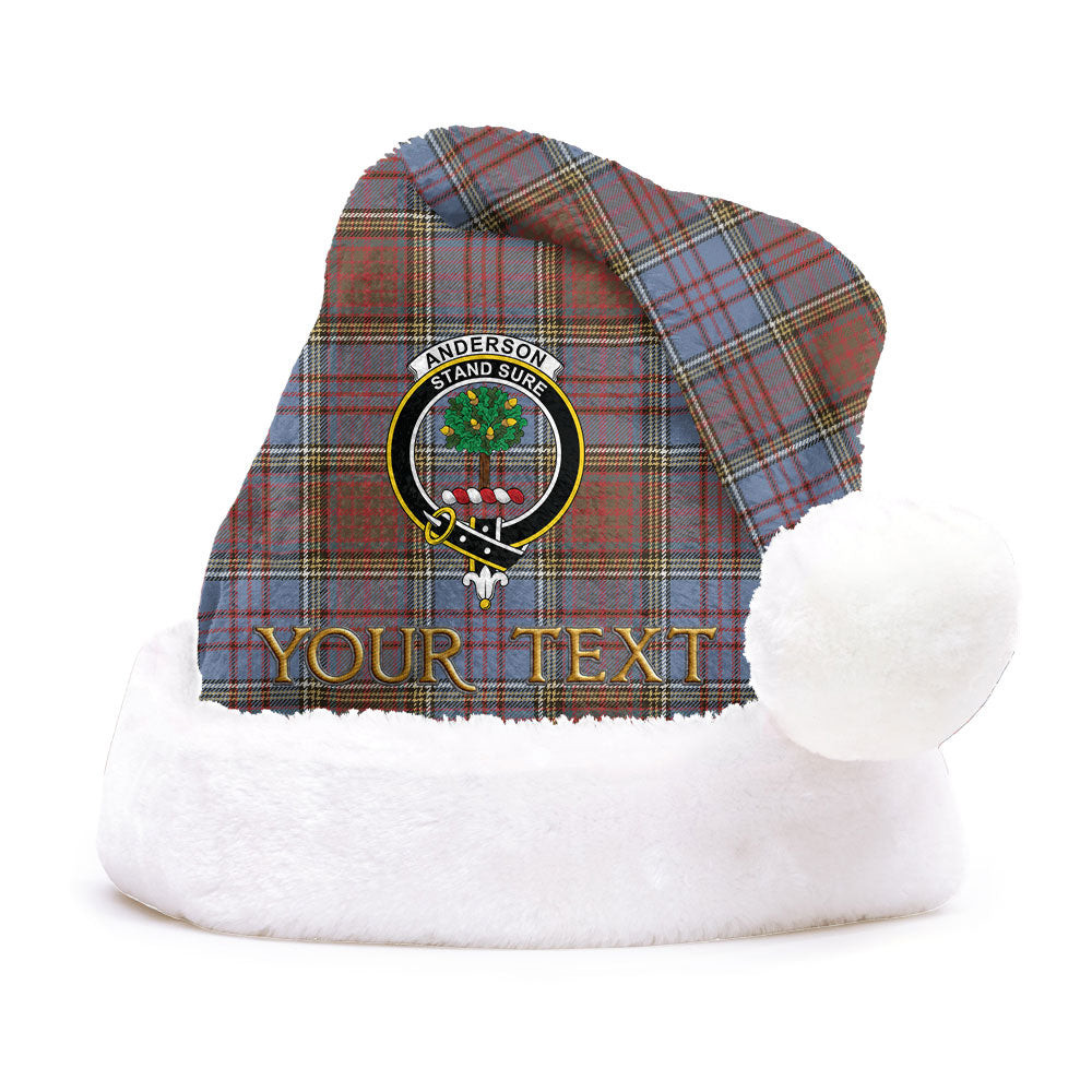 ScotsTee Shop Scottish Anderson Weathered Clan Badge Tartan Plush Christmas Hat