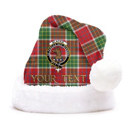 ScotsTee Shop Scottish Blackie Modern Clan Badge Tartan Plush Christmas Hat