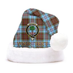 ScotsTee Shop Scottish Anderson Ancient Clan Badge Tartan Plush Christmas Hat