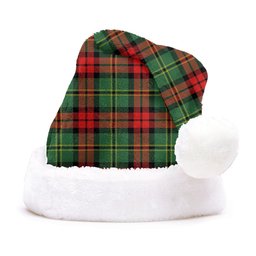 ScotsTee Shop Scottish Blackstock Hunting Modern Clan Badge Tartan Plush Christmas Hat