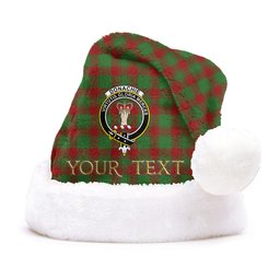 ScotsTee Shop Scottish Donachie Modern Clan Badge Tartan Plush Christmas Hat
