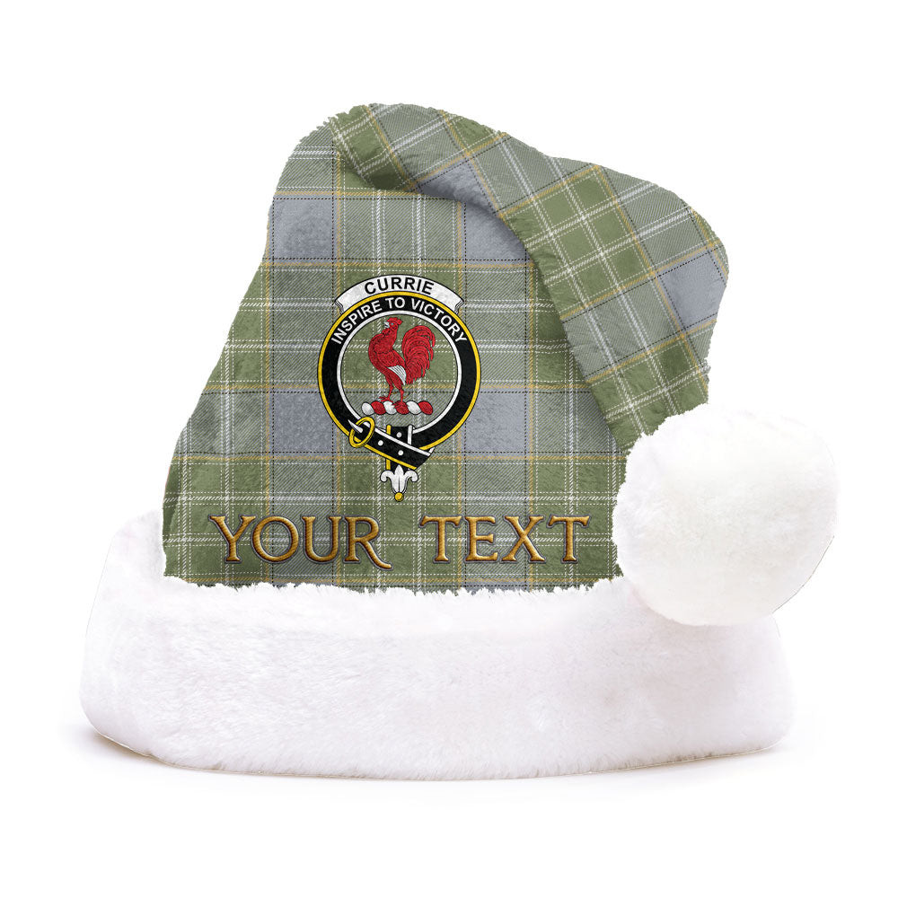 ScotsTee Shop Scottish Currie Weathered Clan Badge Tartan Plush Christmas Hat