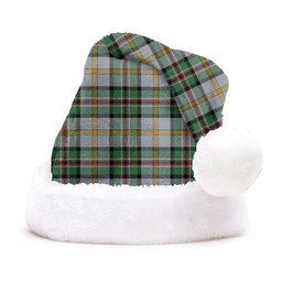 ScotsTee Shop Scottish Dinwoodie Modern Clan Badge Tartan Plush Christmas Hat