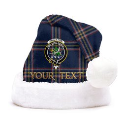 ScotsTee Shop Scottish Crichton (Creighton) Modern Clan Badge Tartan Plush Christmas Hat