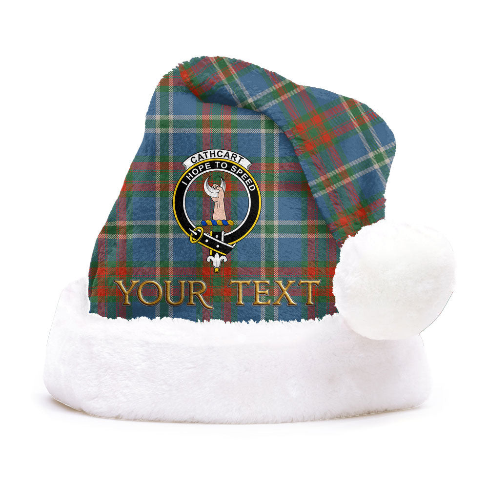 ScotsTee Shop Scottish Cathcart Ancient Clan Badge Tartan Plush Christmas Hat