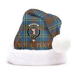 ScotsTee Shop Scottish Cathcart Ancient Clan Badge Tartan Plush Christmas Hat
