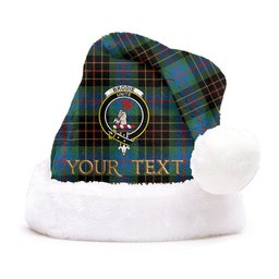 ScotsTee Shop Scottish Brodie Hunting Ancient Clan Badge Tartan Plush Christmas Hat