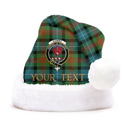 ScotsTee Shop Scottish Curry (Currie) Ancient Clan Badge Tartan Plush Christmas Hat