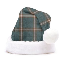 ScotsTee Shop Scottish Cleland Weathered Clan Badge Tartan Plush Christmas Hat