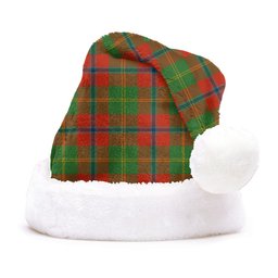ScotsTee Shop Scottish Hutcheson Ancient Clan Badge Tartan Plush Christmas Hat