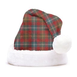 ScotsTee Shop Scottish Forrester Weathered Clan Badge Tartan Plush Christmas Hat