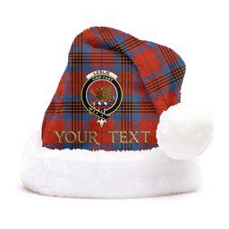 ScotsTee Shop Scottish Leslie Ancient Clan Badge Tartan Plush Christmas Hat