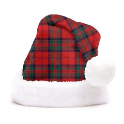 ScotsTee Shop Scottish MacGillivray Modern Clan Badge Tartan Plush Christmas Hat