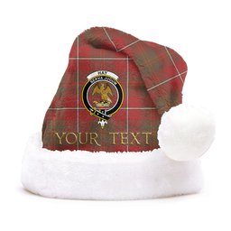 ScotsTee Shop Scottish Hay Weathered Clan Badge Tartan Plush Christmas Hat